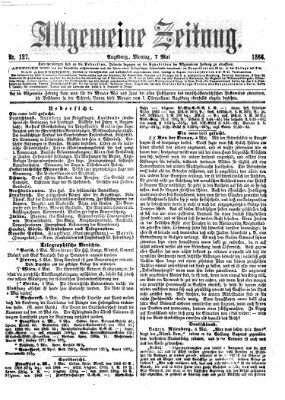 Allgemeine Zeitung Montag 7. Mai 1866