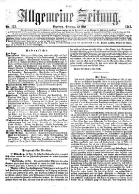 Allgemeine Zeitung Sonntag 13. Mai 1866