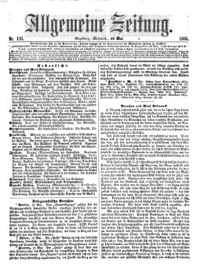 Allgemeine Zeitung Mittwoch 16. Mai 1866