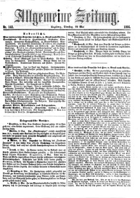 Allgemeine Zeitung Dienstag 22. Mai 1866