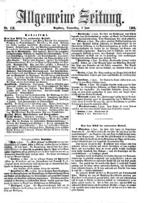 Allgemeine Zeitung Donnerstag 7. Juni 1866