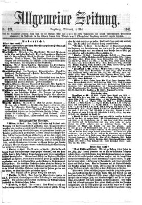 Allgemeine Zeitung Mittwoch 1. Mai 1867