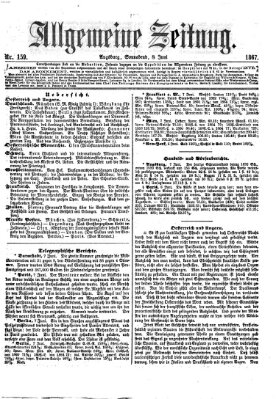 Allgemeine Zeitung Samstag 8. Juni 1867