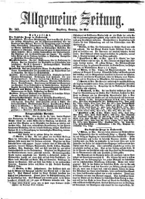 Allgemeine Zeitung Sonntag 24. Mai 1868