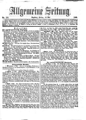 Allgemeine Zeitung Freitag 14. Mai 1869