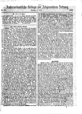 Allgemeine Zeitung Dienstag 5. April 1870