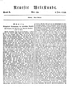 Allgemeine Zeitung Freitag 8. Juni 1798