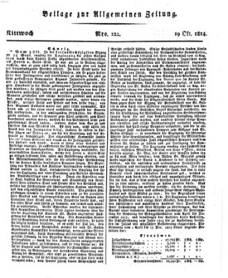 Allgemeine Zeitung Mittwoch 19. Oktober 1814