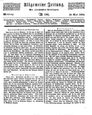 Allgemeine Zeitung Montag 26. Mai 1834