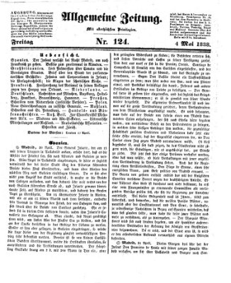 Allgemeine Zeitung Freitag 4. Mai 1838