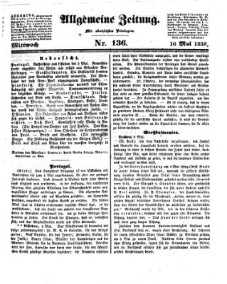 Allgemeine Zeitung Mittwoch 16. Mai 1838