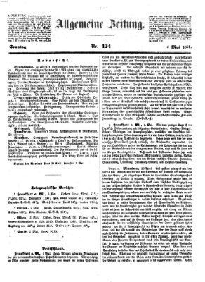 Allgemeine Zeitung Sonntag 4. Mai 1851