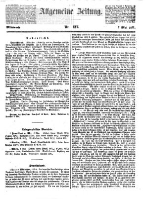 Allgemeine Zeitung Mittwoch 7. Mai 1851