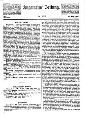 Allgemeine Zeitung Montag 12. Mai 1851