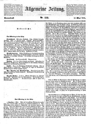 Allgemeine Zeitung Samstag 12. Mai 1855