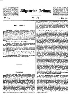 Allgemeine Zeitung Montag 14. Mai 1855