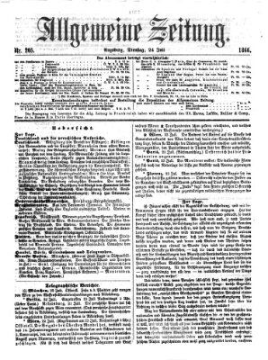 Allgemeine Zeitung Dienstag 24. Juli 1866