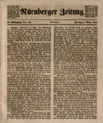 Nürnberger Zeitung (Fränkischer Kurier) Freitag 6. Mai 1842