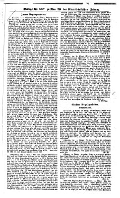 Mittelfränkische Zeitung für Recht, Freiheit und Vaterland (Fränkischer Kurier) Sunday 19. March 1848