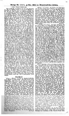 Mittelfränkische Zeitung für Recht, Freiheit und Vaterland (Fränkischer Kurier) Donnerstag 13. April 1848