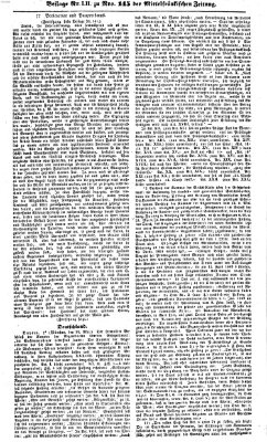 Mittelfränkische Zeitung für Recht, Freiheit und Vaterland (Fränkischer Kurier) Mittwoch 24. Mai 1848