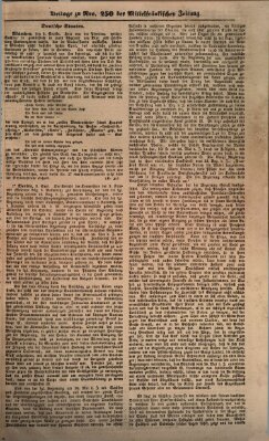 Mittelfränkische Zeitung für Recht, Freiheit und Vaterland (Fränkischer Kurier) Freitag 7. September 1849