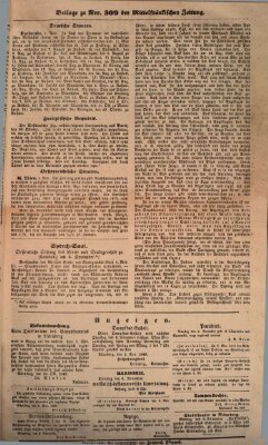 Mittelfränkische Zeitung für Recht, Freiheit und Vaterland (Fränkischer Kurier) Montag 5. November 1849