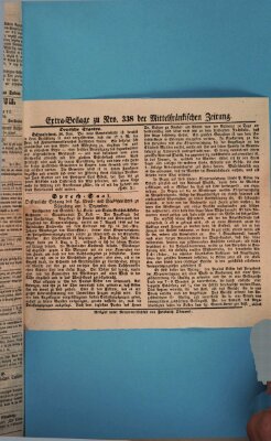 Mittelfränkische Zeitung für Recht, Freiheit und Vaterland (Fränkischer Kurier) Dienstag 4. Dezember 1849