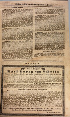 Mittelfränkische Zeitung für Recht, Freiheit und Vaterland (Fränkischer Kurier) Sonntag 6. Januar 1850