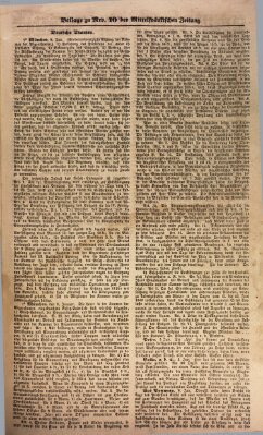 Mittelfränkische Zeitung für Recht, Freiheit und Vaterland (Fränkischer Kurier) Donnerstag 10. Januar 1850