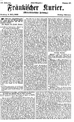 Fränkischer Kurier Dienstag 8. März 1853