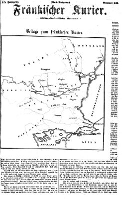 Fränkischer Kurier Dienstag 22. November 1853