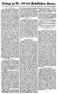 Fränkischer Kurier Samstag 28. April 1855