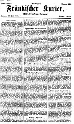 Fränkischer Kurier Dienstag 12. Juni 1855