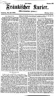 Fränkischer Kurier Dienstag 10. Juli 1855