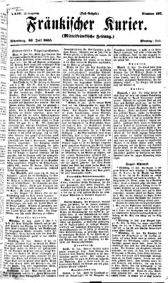 Fränkischer Kurier Montag 16. Juli 1855