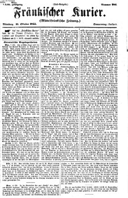 Fränkischer Kurier Donnerstag 11. Oktober 1855