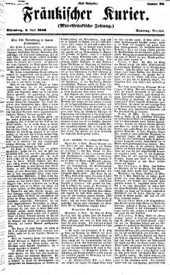 Fränkischer Kurier Samstag 5. April 1856