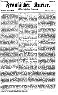 Fränkischer Kurier Dienstag 8. April 1856