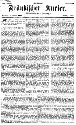 Fränkischer Kurier Dienstag 4. November 1856