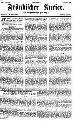 Fränkischer Kurier Freitag 6. März 1857