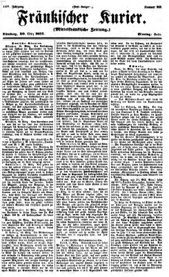 Fränkischer Kurier Montag 30. März 1857