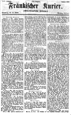 Fränkischer Kurier Montag 11. Mai 1857