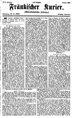 Fränkischer Kurier Dienstag 12. Mai 1857