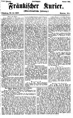 Fränkischer Kurier Sonntag 24. Mai 1857