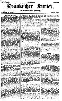 Fränkischer Kurier Montag 6. Juli 1857