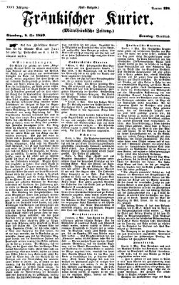 Fränkischer Kurier Sonntag 8. Mai 1859