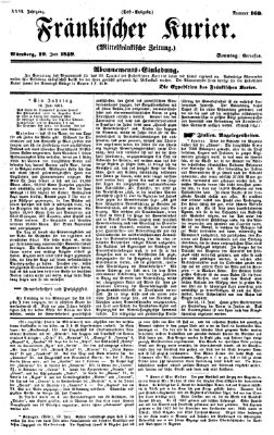 Fränkischer Kurier Sonntag 19. Juni 1859