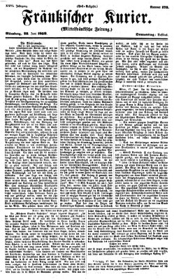 Fränkischer Kurier Donnerstag 23. Juni 1859