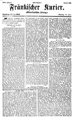 Fränkischer Kurier Dienstag 28. Juni 1859